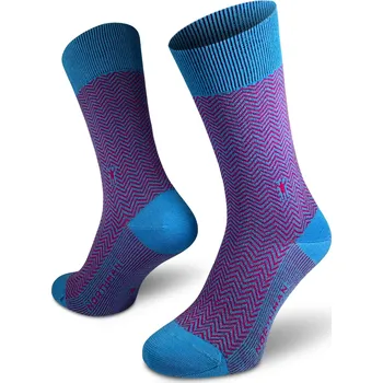 Pánské ponožky Northman Hamar Merino ponožky Velikost: 36-38 Růžové Společenské Merino Ponožky