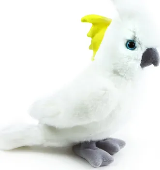 Plyšová hračka Rappa Papoušek kakadu 17 cm