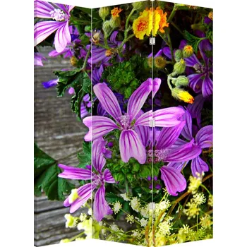 Paraván LuxusniObrazy.cz Paraván - Luční květiny