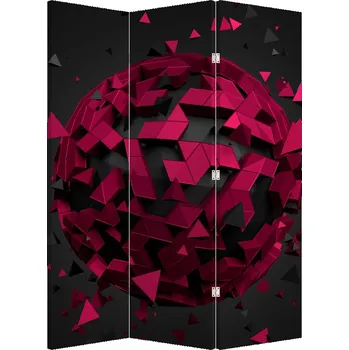 Paraván LuxusniObrazy.cz Paraván - 3D abstrakce