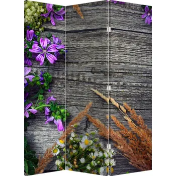 Paraván LuxusniObrazy.cz Paraván - Luční květiny