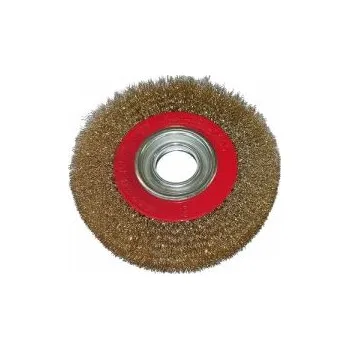 Příslušenství k brusce Kotouč drátěný pro stolní brusku flexu atd. 150mm s redukcema na stře