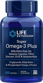 Přírodní produkt Life Extension Super Omega-3 Plus 120 cps.
