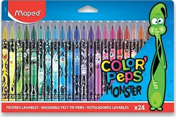 Maped fixy Color'Peps Monster 24 ks