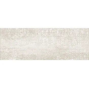 Obklad Grunge white str - obkládačka rektifikovaná 32,8x89,8 bílá 6004542