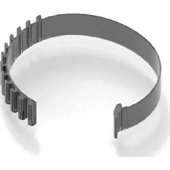 Stahovací páska Heidemann 36471 IQ-Clip Gr. M stahovací pásky černá 10 ks