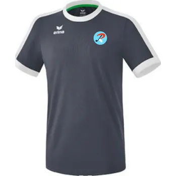 ERIMA DRES NA TĚLOCVIK + LOGO ZŠ KRUŠNOHORSKÁ - Šedá - velikost 128