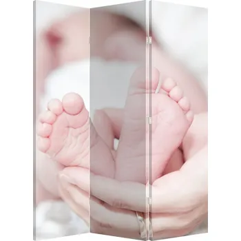 Paraván LuxusniObrazy.cz Paraván - Dětské nožičky