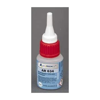 Průmyslové lepidlo AURATECH AR 634 20g Vteřinové lepidlo se zvýšenou tepelnou odolností Vteřinové lepidlo se zvýšenou tepelnou odolností.