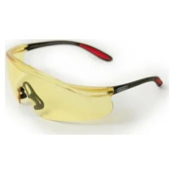 ochranné brýle Bezpečnostní brýle žluté Oregon (525250) (Oregon bezpečnostní brýle pro práci s křovinořezem, ergonomické provedení, norma EN 166)