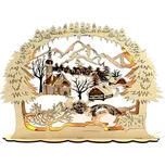 Amadea svítící portál vesnička 51 cm