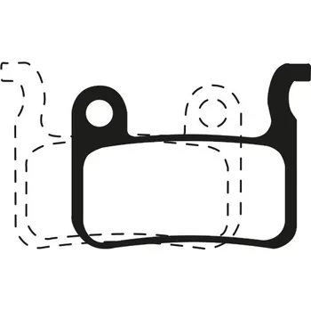 Brzda na kolo Brzdové destičky pro systémy SHIMANO/CLARKS, FULL STOP (semi-metalická směs) sada 2 ks