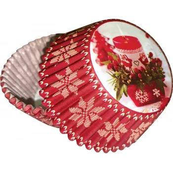 Svíčka Svíčka vánoční cukrářské košíčky Muf-222 - ALVARAK GROUP a.s., ČR