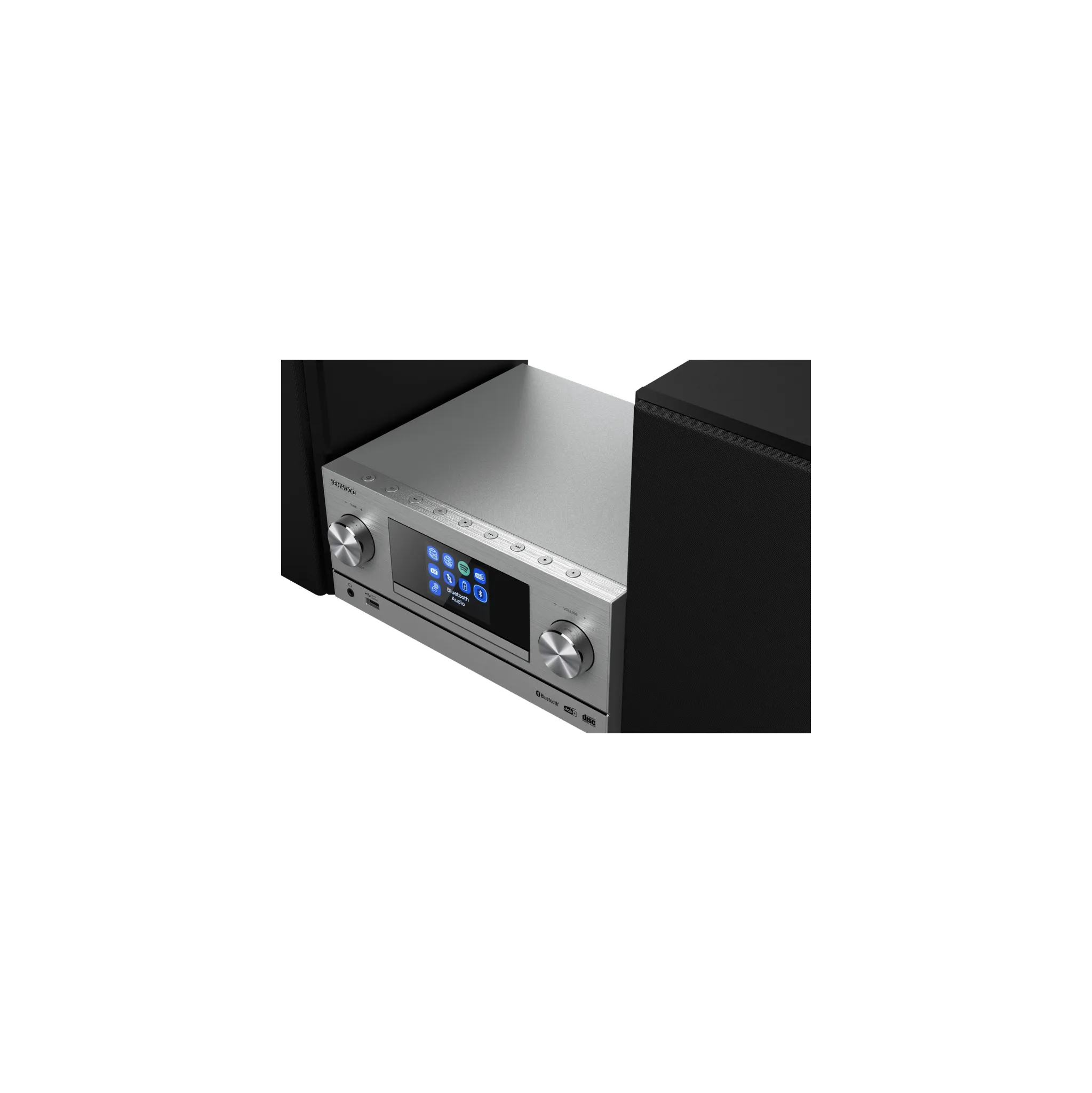 Fotografie 3 - Hi-Fi systém Kenwood Electronics M-9000S stříbrný