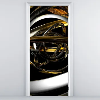 Fototapeta LuxusniObrazy.cz Fototapeta na dveře - Moderní abstrakce
