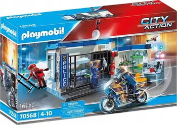 Stavebnice Playmobil Playmobil City Action 70568 Policie útěk z vězení