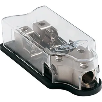 Autopojistky Pojistkové pouzdro Rockford Fosgate CPPFDU2 pro 2 skleněné pojistky ( Pojistkové pouzdro pro 2x AGU skleněnou pojistku )