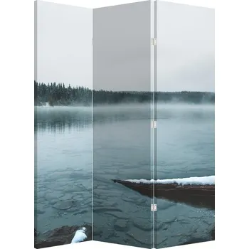 Paraván LuxusniObrazy.cz Paraván - Ledové severské jezero