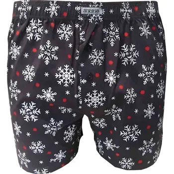 Trenýrky Andrie PS 5558 šedé pánské trenýrky Barva: šedá, Velikost: M