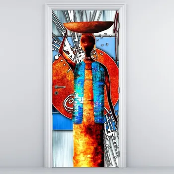 Fototapeta LuxusniObrazy.cz Fototapeta na dveře - Malba starověké osoby