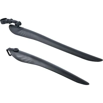 Blatník na kolo Sada plastových blatníků přední/zadní MUDSTOP ROAD, OXFORD (černé)