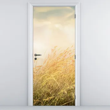 Fototapeta LuxusniObrazy.cz Fototapeta na dveře - Pole na podzim