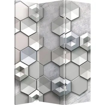 Paraván LuxusniObrazy.cz Paraván - 3D abstrakce