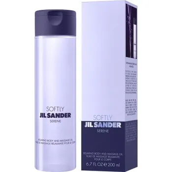 Masážní přípravek Jil Sander Softly Serene parfémovaný tělový olej 200 ml