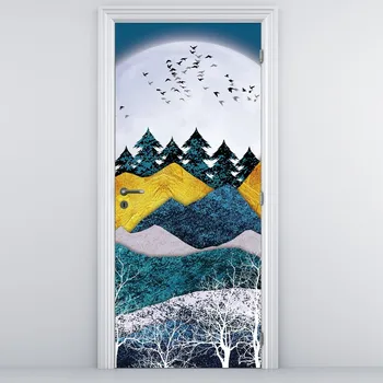 Fototapeta LuxusniObrazy.cz Fototapeta na dveře - Polární krajina