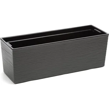 Truhlík LAMELA Truhlík BEGONIA, 560x190x190mm, vrub antracit