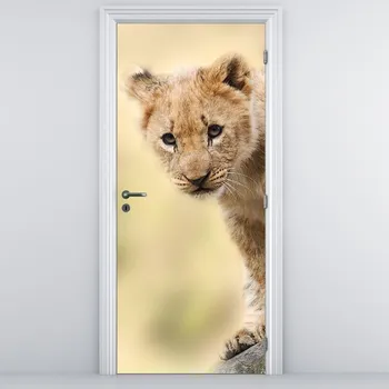 Fototapeta LuxusniObrazy.cz Fototapeta na dveře - Lvíče