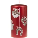 Tradiční vánoční svíčka Sweets XL červená
