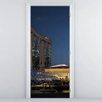 Fototapeta LuxusniObrazy.cz Fototapeta na dveře - Metropole