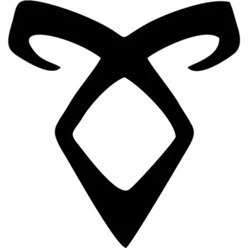 samolepka Samolepka (na auto, notebook) Mortal Instruments - černá