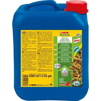 Akvarijní chemie sera florena 5000 ml