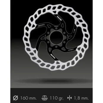 Brzda na kolo Galfer brzdový kotouč Fixed Wave - Center-lock 160 mm