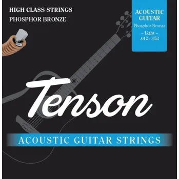 Struna pro kytaru a smyčcový nástroj PURE GEWA Struny pro Akustickou kytaru Struny pro akustickou kytaru - Tenson Phosphor Bronze.012-.053 Light Sada+ 14676