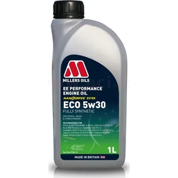 Auto-moto MILLERS OILS EE PERFORMANCE ECO 5W30, PLNĚ SYNTETICKÝ, 1l