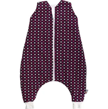 Kaarsgaren Spací pytel s nožičkami 80 cm hvězdičky na fialové