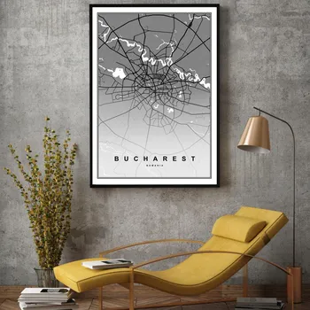 Plakát LuxusniObrazy.cz Plakát - Bukurešť