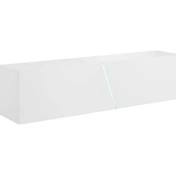 Televizní stolek Stolek televizní bílý SIMENA LED RGB