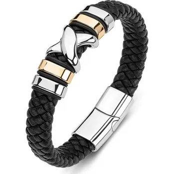 Náramek Pánský kožený náramek Bernard