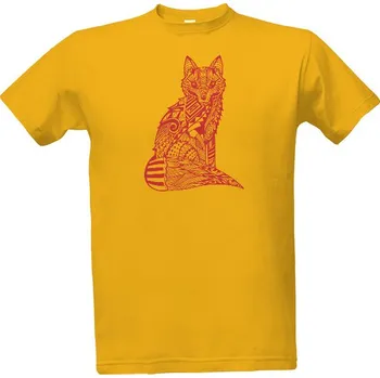 Tričko s potiskem Tričko líška pánské
