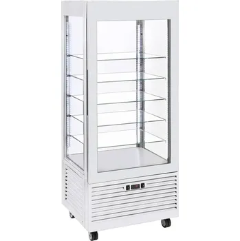 Vinotéka ROLLER GRILL International VITRÍNA SKŘÍŇOVÁ CHLADÍCÍ RD 800 FW BÍLÁ
