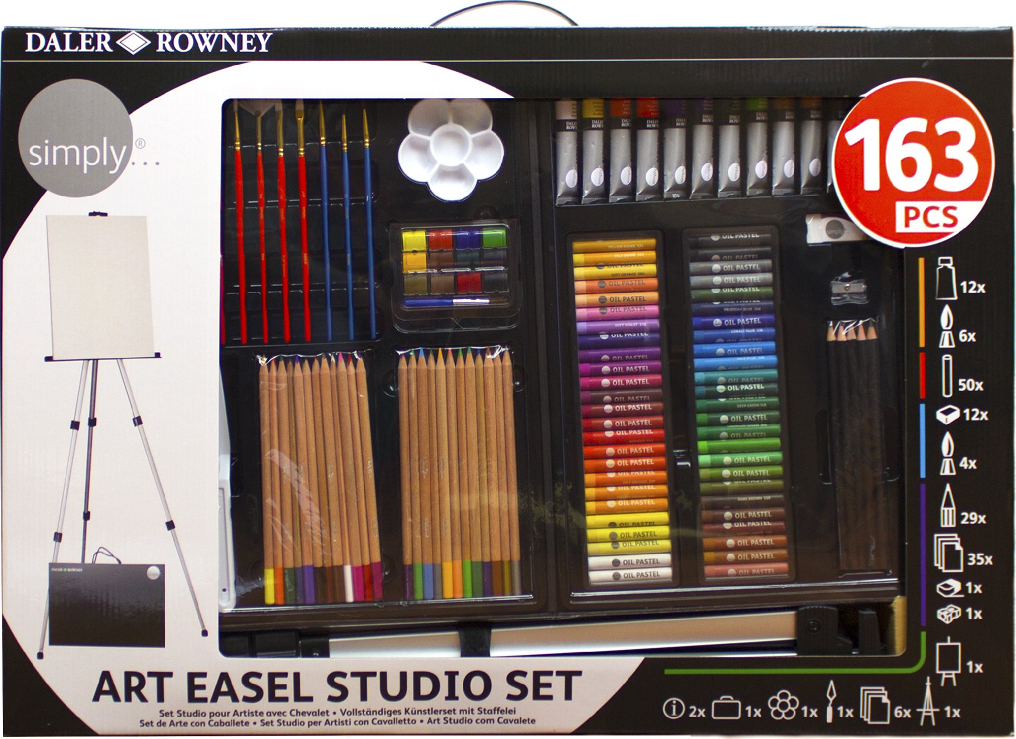 Daler Rowney Complete Art Studio 163 kusů od 1 799 Kč Zbozi.cz