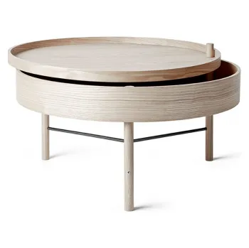 Televizní stolek Turning Table přírodní dub