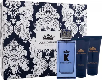 Pánský parfém Dolce & Gabbana K M EDP 100 ml + sprchový gel 50 ml + balzám po holení 50 ml