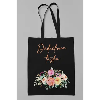 Bavlněná taška Dědečkova taška Barva: Černá