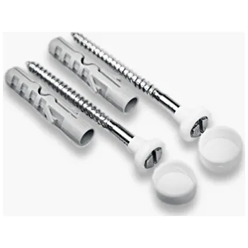 souprava k upevnění WC-bílá 6 x 80 s krytkou