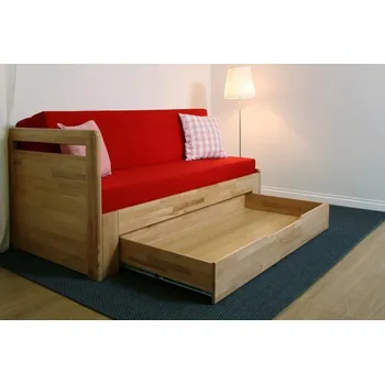 Postel BMB ZÁSUVKA k posteli TANDEM PLUS - z masivního buku, buk masiv